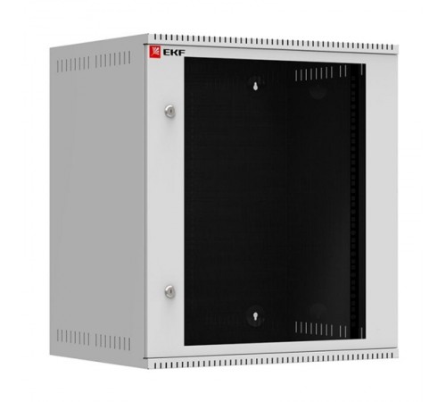 Шкаф телекоммуникационный настенный 12U (600х450) дверь стекло, Astra A серия EKF Basic    ITB12G450   EKF 