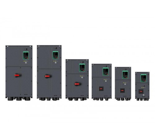 Преобразователь частоты STV900H 75 кВт 400В IP55. Кран/Подъемник  STV900D75N4H-IP55  SE