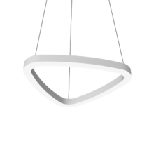 Светодиодный светильник Enso A 560х530х40 мм 40 Вт 4000 K подвесной RAL9003 белый матовый с рассеивателем опал  V1-R0-0A403-30000-2004040  VARTON