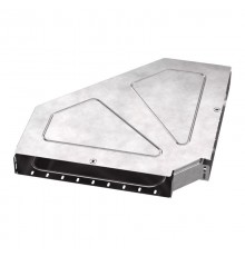 Угол горизонтальный 90 градусов с крышкой Стандарт 500х80   PR16.0626  Промрукав