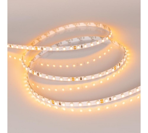 Лента светодиодная RT-A120-5mm 24V Yellow (9.6 W/m, IP20, 2835, 5m) (arlight, узкая)  015662(2)  Arlight
