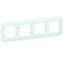 FLITE Artistic Рамка 4-ая РУ-4-А-ФлХЛ холодный лед  FI-M42-31-20-K94  IEK