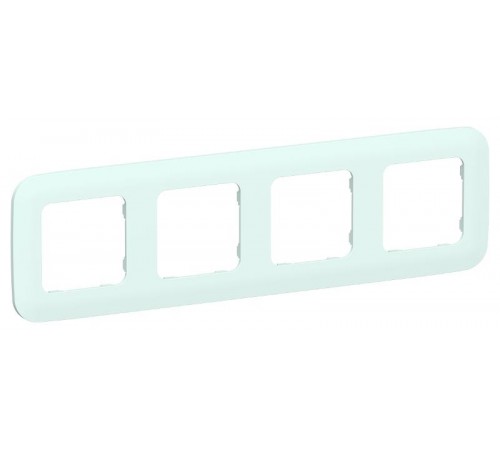 FLITE Artistic Рамка 4-ая РУ-4-А-ФлХЛ холодный лед  FI-M42-31-20-K94  IEK