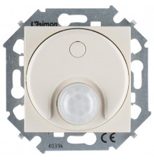 Simon 15 Сл. кость Выключатель с датчиком движения 500 Вт, 230 В, винт. зажим  1591721-031  Simon
