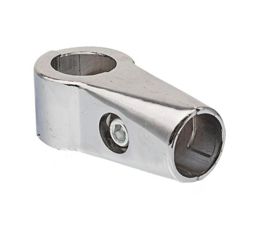 Соединитель 2-х труб Т-образно усилен., хром (1 шт) - пакет   127448  Tech-KREP