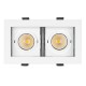 Светильник CL-KARDAN-S180x102-2x9W Day (WH, 38 deg)  024138  Arlight