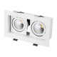 Светильник CL-KARDAN-S180x102-2x9W Day (WH, 38 deg)  024138  Arlight