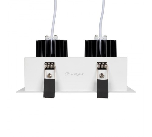 Светильник CL-KARDAN-S180x102-2x9W Day (WH, 38 deg)  024138  Arlight