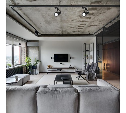 Светильник трековый под лампу GU10, белый AL191  41591  Feron