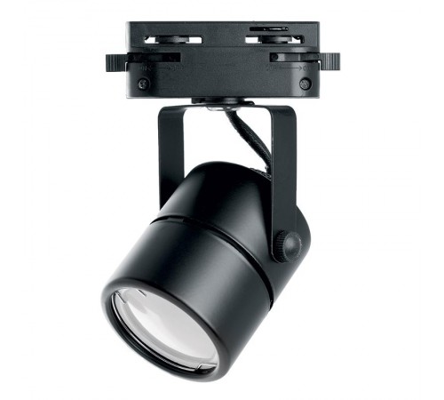 Светильник трековый под лампу GU10, черный AL191  41592  Feron