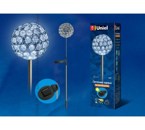 Cветильник садовый декоративный на солнечной батарее Sirius USL-S-064/MT730 Серия Special  08964  Uniel