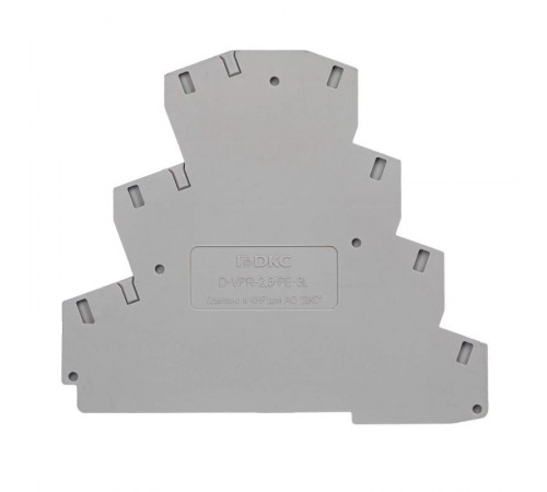 Изолятор торцевой для клеммы VPR-2.5-3L  D-VPR-2.5-3L  DKC