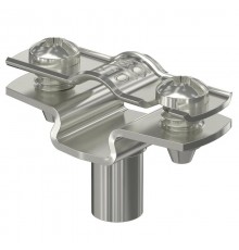 Крепежная скоба дистанционная 8-10 мм (с резьбовым соединением M6) из нержавеющей стали А2  1362628  OBO Bettermann