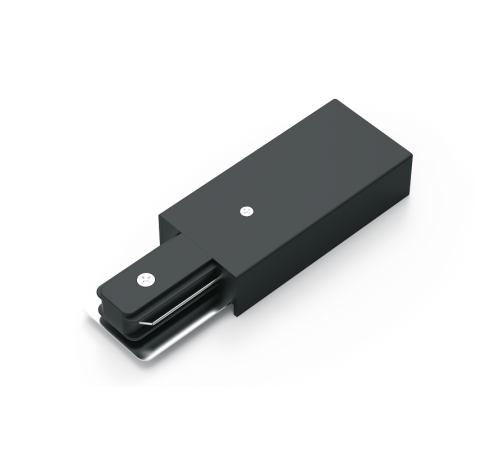 Адаптер питания для подключения светильников к трековой системе к сети черный  TR113  Gauss