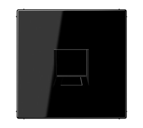 Плата (фиксация защёлкиванием) для одного модуля; термопласт; черный LS1969-1WESW Jung