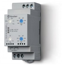Контрольное реле для 3-фазных сетей; пониженное/повышенное напряжение, обрыв/чередование фаз, настраиваемые диапазоны  703184002022PAS  Finder