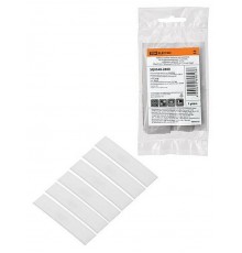 Набор трубок термоусаживаемых, не поддерживающих горение, клеевых, длиной 10 см ТТкНГ(3:1) "Моноцвет, белый 12,7/4,3 "  SQ0548-2808  TDM