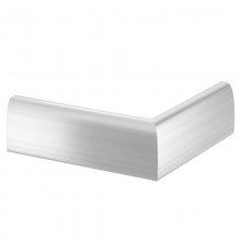 Крышка внешнего угла дизайнерского канала типа Soft (алюминий) (OT A Soft EL)  6115855  OBO Bettermann