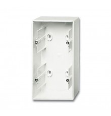 Коробка для открытого монтажа, 2 поста, серия future, цвет белый бархат  1799-0-0922   2CKA001799A0922  ABB
