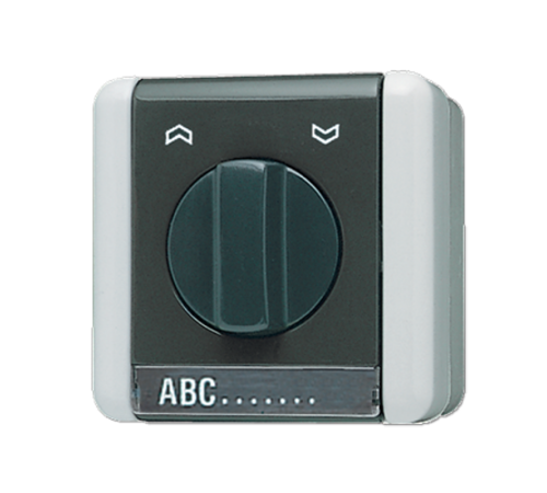 Выключатель для замочного механизма 10A 250V ~; для накладного монтажа IP44 834.20W Jung