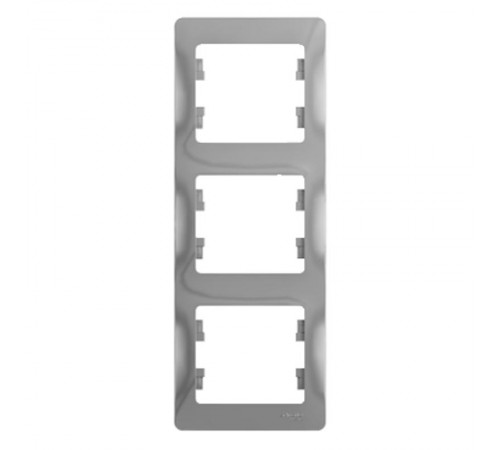 Glossa Алюминий Рамка 3-ая, вертикальная  GSL000307  SE