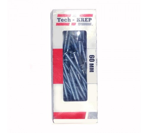 Гвоздь ершеный оцинк. 60 (400 г) - коробка  124599  Tech-KREP
