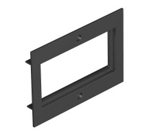 Крышка для напольного бокса Telitank на 2 Modul45 110x77 мм (полиамид,черный) (T4B P7 9011)  7408276  OBO Bettermann