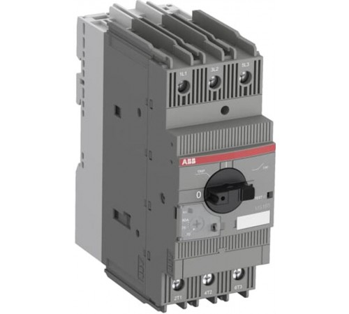 Выключатель автоматический для защиты электродвигателей MS165-73 30кА с регулируемой тепловой защитой 62А-73А класс теплового расцепителя 10А  1SAM45