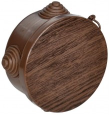 Коробка расп. КМ для о/п D=65х40мм IP54 4 вв. дуб  UKO21-065-040-000-K24-54  IEK