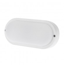 Светильник светодиодный пылевлагозащищенный ЖКХ-01 овал 18 Вт 1800 Лм IP65 195х95х37 мм 6500 K с микроволновым датчиком движения  607-210  Rexant