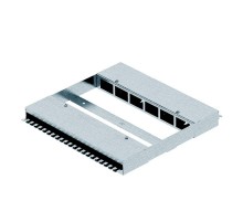 Распределитель энергии для фальш-пола 400x420x50 мм для 2x6 FLF-разъема (сталь) (UV DB CH)  6108020  OBO Bettermann