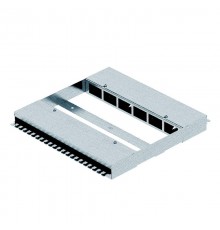 Распределитель энергии для фальш-пола 400x420x50 мм для 2x6 FLF-разъема (сталь) (UV DB CH)  6108020  OBO Bettermann