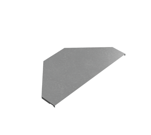 Крышка переходника центрального 150-500 мм "ПЛЮС" HD  KPDplus150-500-C HD   КМ-профиль