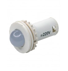 СКЛ-11-Б-2-220, белая, 220В AC/DC, d=27, сила света 20 мКд (ЭТ)  ET514684  Электротехник