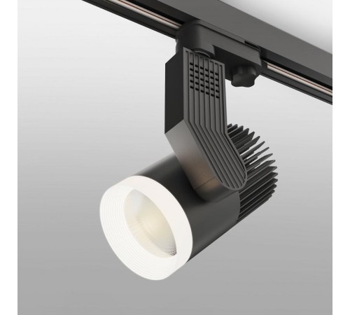 Светильник светодиодный трековый Accord Черный 30W 4200K (LTB44) трехфазный  a044429  Elektrostandard