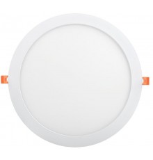Светильник светодиодный встраиваемый ДВО 1609 24Вт 4000К IP20 круг белый  LDVO0-1609-1-24-4000-K01  IEK