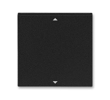 Управляющий элемент Busch-Jalousiecontrol®II ABB Levit с маркировкой антрацит / дымчатый чёрный  2CHH700110A4063  ABB