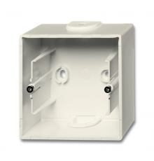 Коробка для открытого монтажа, 1 пост, серия future, цвет слоновая кость  1799-0-0896   2CKA001799A0896  ABB