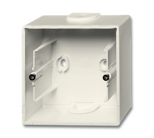 Коробка для открытого монтажа, 1 пост, серия future, цвет слоновая кость  1799-0-0896   2CKA001799A0896  ABB