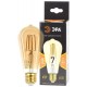 Лампа светодиодная F-LED ST64-7W-824-E27 gold (филамент, зол, 7Вт, тепл, E27) (20/960)  Б0047664  ЭРА
