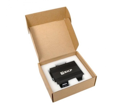 Медиаконвертер 10/100/1000Base-TX в 1000Base-X, разъем SC, двойное одномодовое оптоволокно, 1310нм TSX TSX-MC-1GX1GT-SCEKF