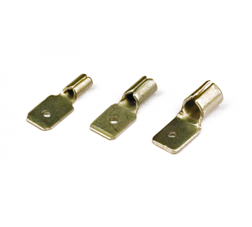 Наконечник плоский, (вилка), 0,25-1,5мм.кв. 4,8х0,8мм.  2A32  DKC