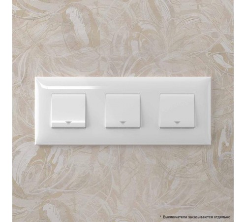 Рамка ARTLEBEDEV "Белое облако" "Avanti", 6 мод.  4400906  DKC