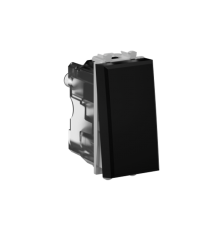 Инвертор (промежуточный переключатель) модульный, "Avanti", "Черный матовый", 1 модуль  4412121  DKC