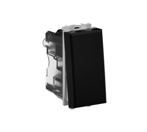 Инвертор (промежуточный переключатель) модульный, "Avanti", "Черный матовый", 1 модуль  4412121  DKC