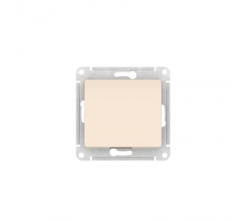 Glossa Бежевый Выключатель 1-клавишный, сх.1, 10АХ, механизм, быстрозажимные клеммы  GSL000211S  SE
