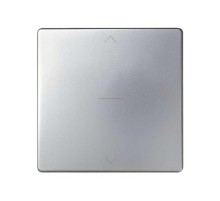 Simon 82 Накладка на трехпозиционный переключатель для управления жалюзи, S82, S82N, алюминий  82033-33  Simon