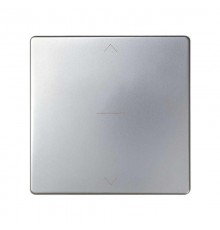 Simon 82 Накладка на трехпозиционный переключатель для управления жалюзи, S82, S82N, алюминий  82033-33  Simon