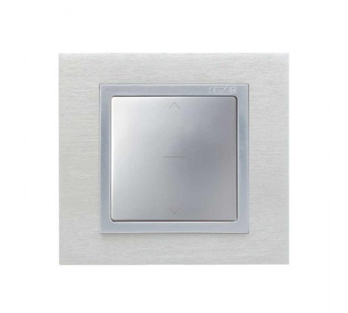 Simon 82 Накладка на трехпозиционный переключатель для управления жалюзи, S82, S82N, алюминий  82033-33  Simon