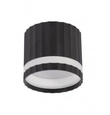 Светильник потолочный 12W, 230V, GX53, черный, HL369  48678  FERON